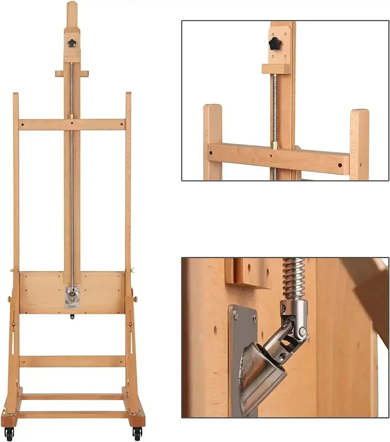 MEEDEN Deluxe Crank Adjusting Master Artist Easel Stand- W15S - Image 9