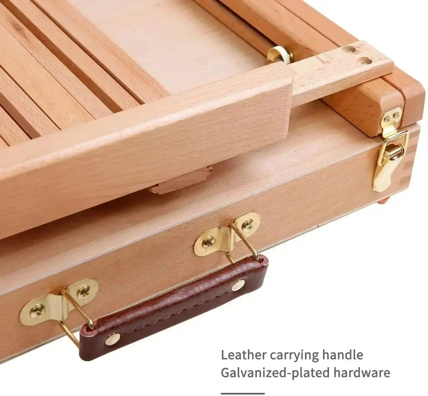 MEEDEN Artist Tabletop Easel with Metal Lined Drawer-W05B - Image 3