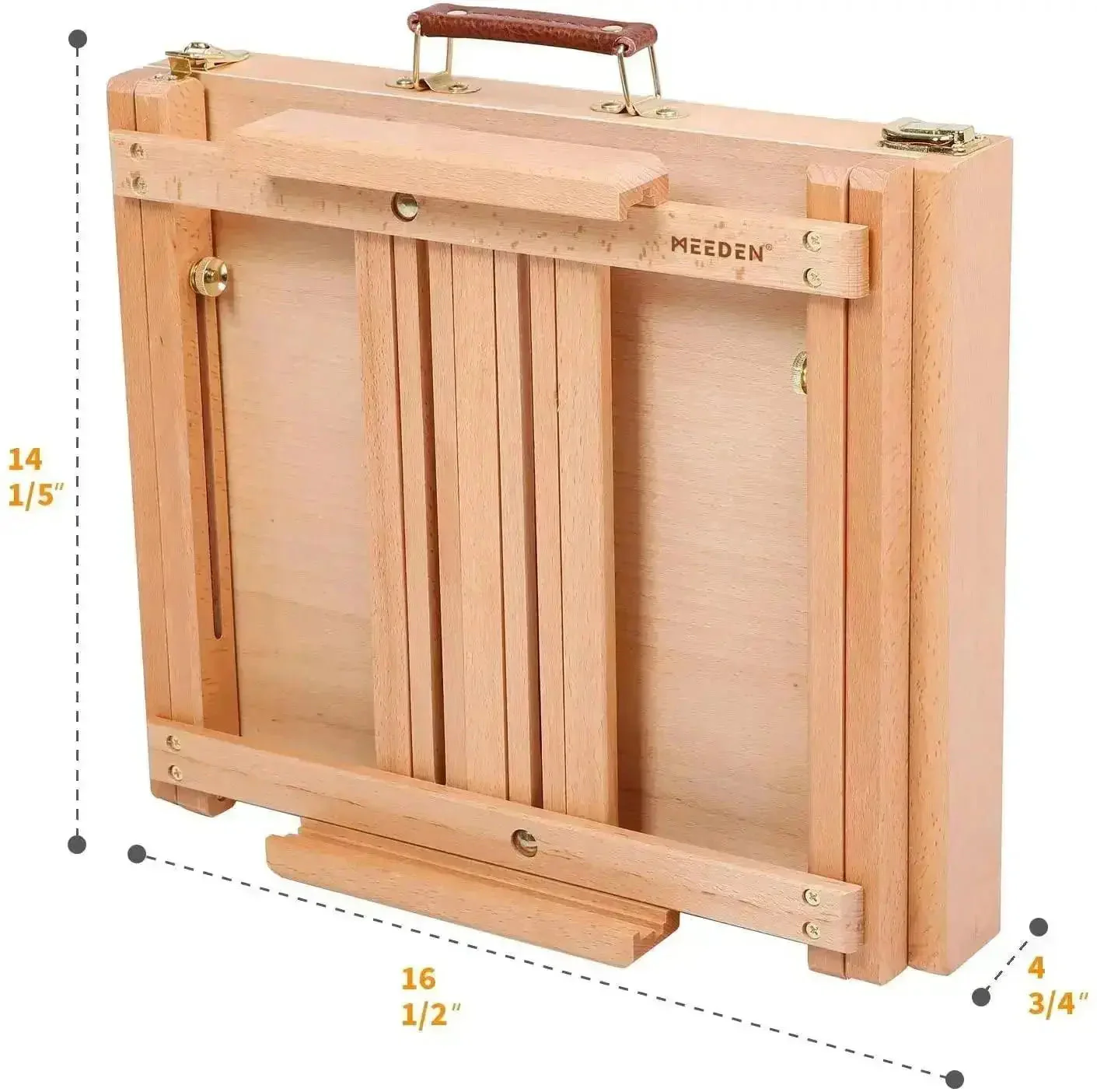 MEEDEN Artist Tabletop Easel with Metal Lined Drawer-W05B - Image 5