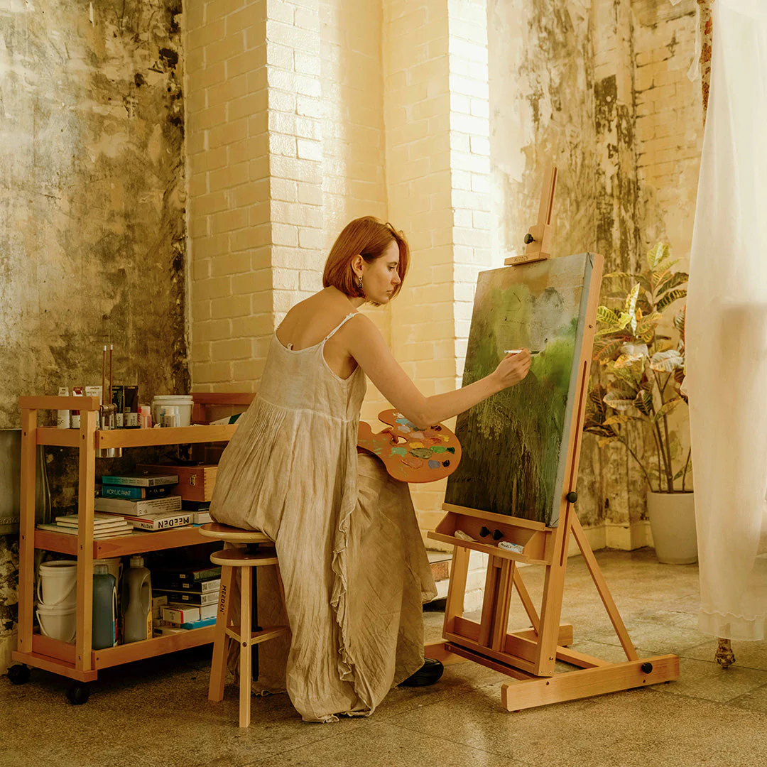 MEEDEN Classic Heavy Duty H-Frame Artist Easel-DW01 - Image 2