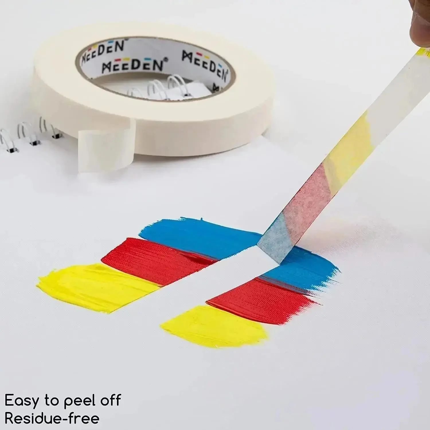 MEEDEN 6 Pack Artist Tape 0.5",0.75",1.0" with Total 1082.7FT (330m) - Image 4
