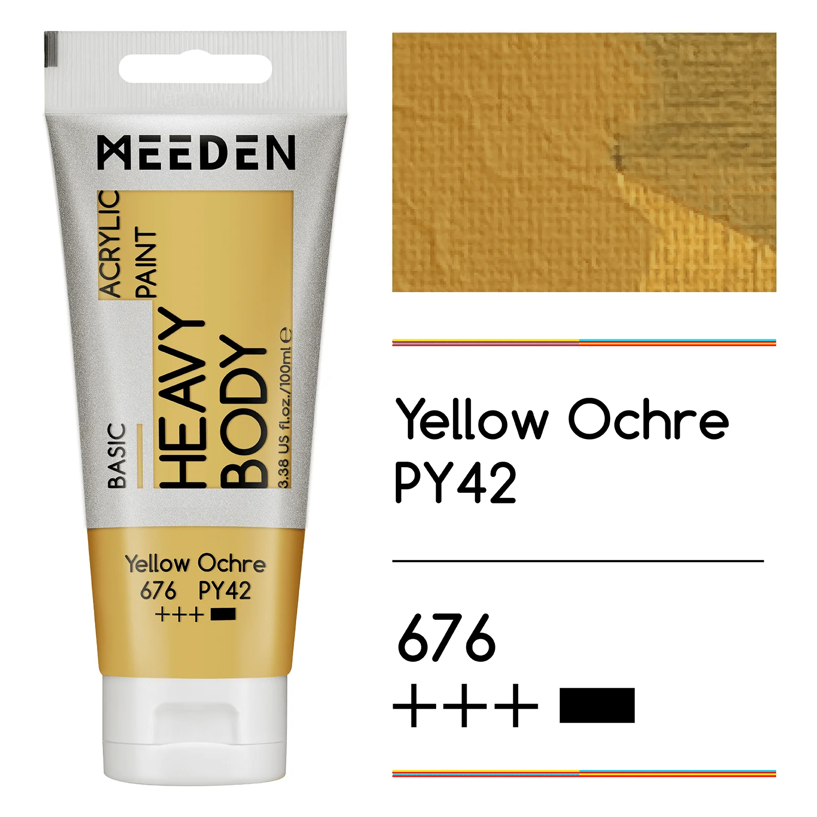 MEEDEN Acrylic Paint Tube, 37 Colors Available, 100ml / 3.38oz - Image 16