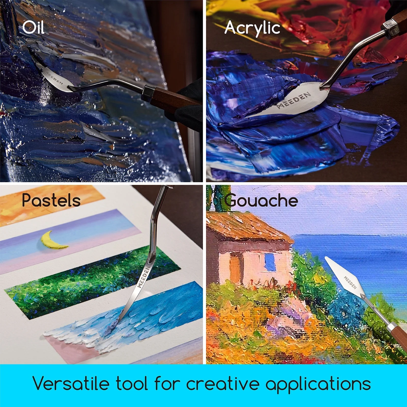MEEDEN Artist Grade Painting Palette Knife - Image 5