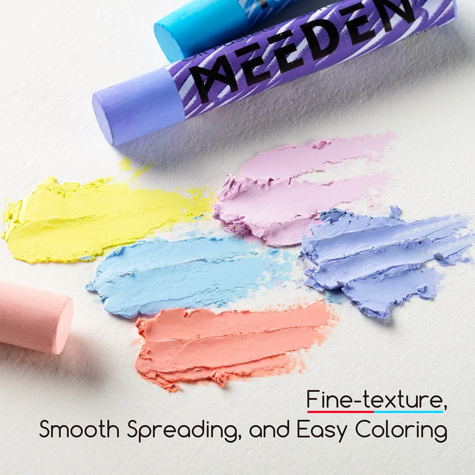 MEEDEN Soft Oil Pastels Set, 72 Vibrant Colors - Image 4