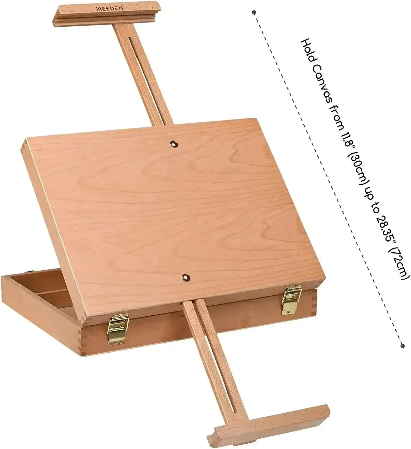 MEEDEN Tabletop Easel Wooden Sketchbox-HBX-6 - Image 7