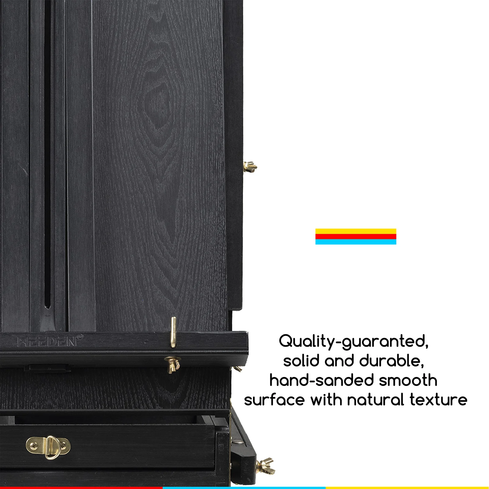 MEEDEN Wood Plein Air French Easel, Foldable & Spacious -HX-3 - Image 5